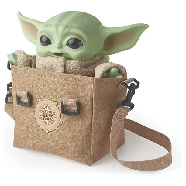 Bebe Yoda Star The Mandalorian CON Sonido Peluche Y Mochila Articulado  neucomputo juguet/ coleccion/figura