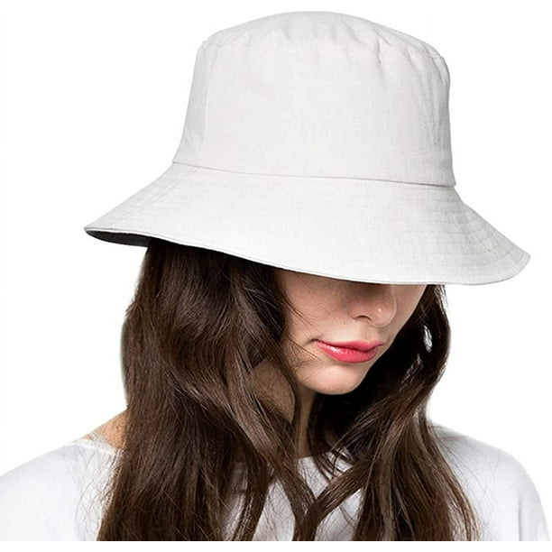 Sombreros de pescador para mujer, sombrero de playa para el sol,  adolescentes, niñas, ala ancha, gorras de pescador de verano UPF 50+  Vhermosa CZJP-HY153-2