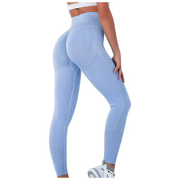 Gibobby Pantalones de yoga Medias de realce para mujer Pantalones