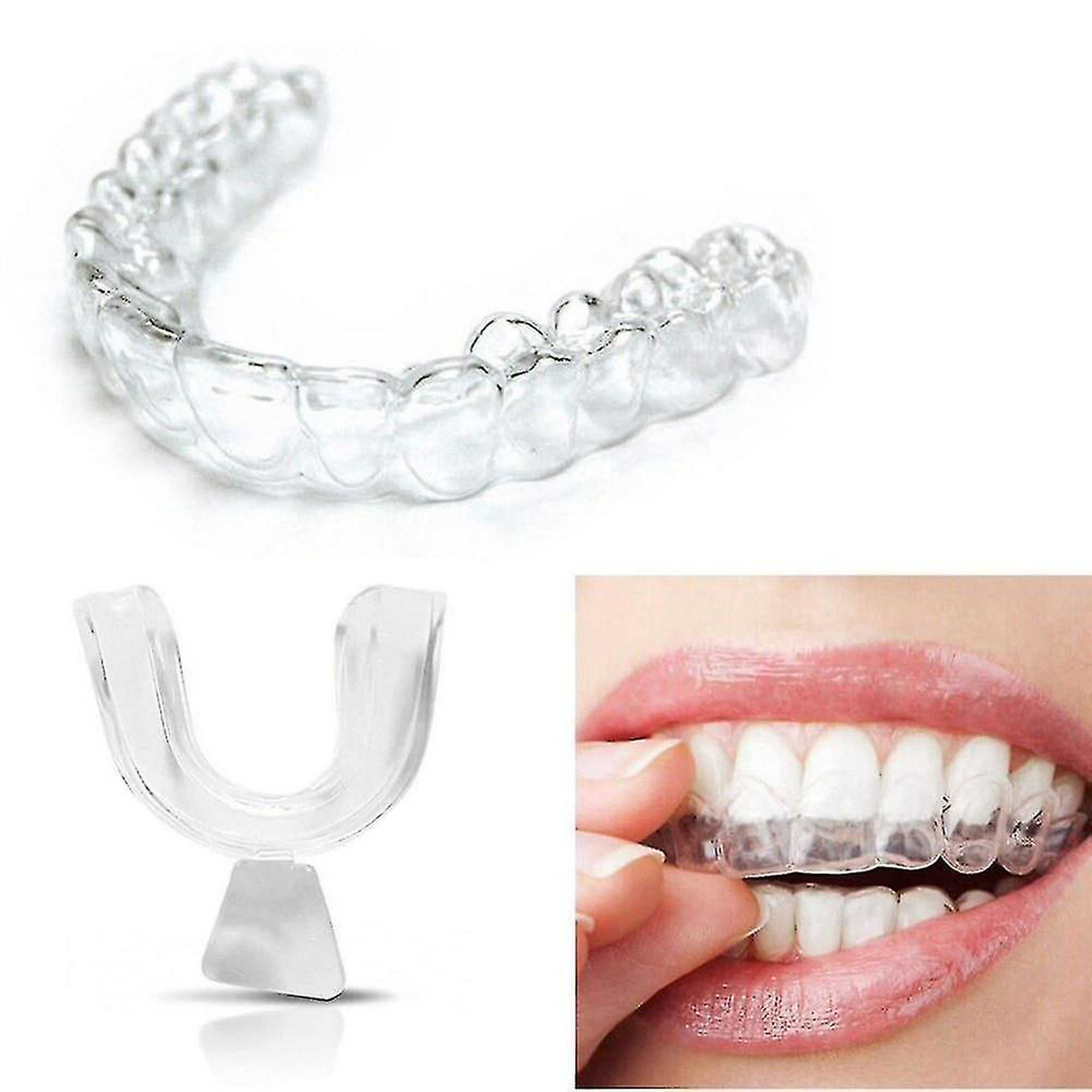 SmileShark - Protector bucal 4 unidades protector bucal para apretar los  dientes por la noche protector nocturno para apretar protectores nocturnos