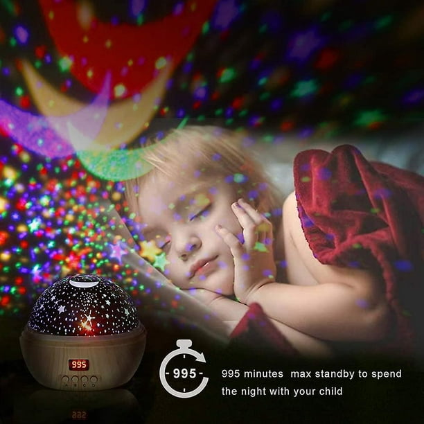 Luz nocturna para niños: Liangnv proyector de estrellas luces