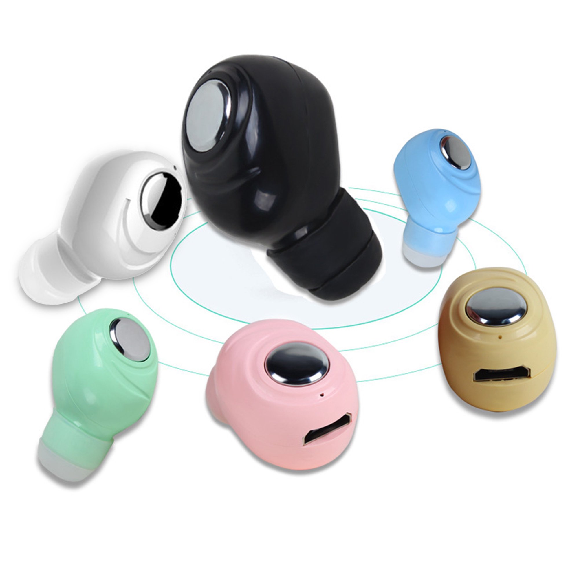 Auriculares con clip para la oreja Auriculares con clip Cancelación de  ruido Recargable Control táct Baoblaze