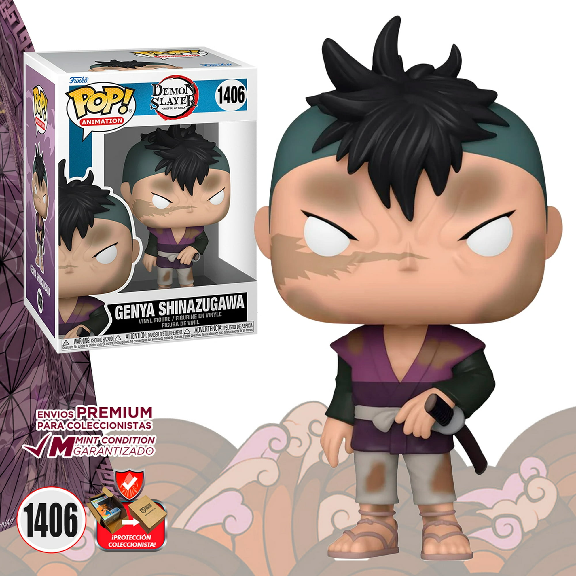 Funko POP! Demon Slayer - 1406 Genya Shinazugawa – Fanta Universe