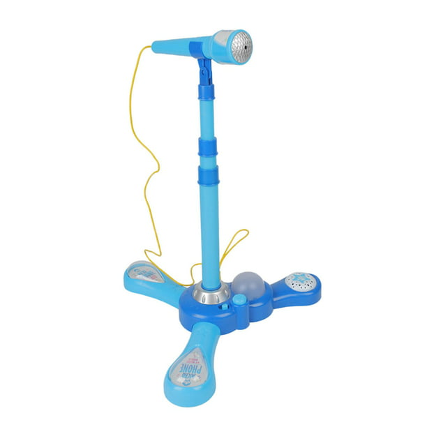 de , juego de micrófono de juguete, canto Musical, al teléfono móvil para ,  juguetes , Azul Baoblaze Micrófono