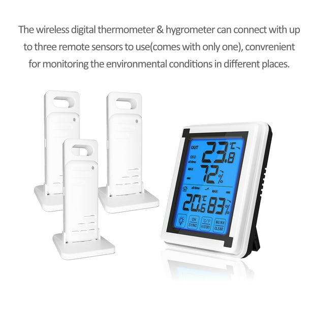 termometro higrometro digital wireless outdoor outside