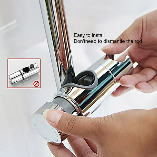 Soporte de ducha de mano ajustable autoadhesivo de succión de mano Ehuebsd sin  taladro accesorio de baño fácil de usar