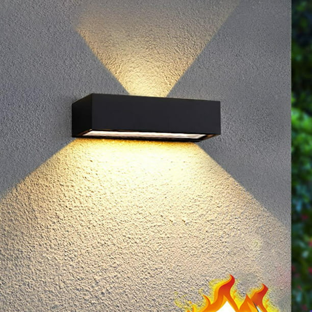 Lámpara de pared LED impermeable, lámpara de pared para exteriores