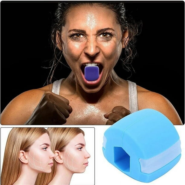 Ejercitador de mandíbula con cordón de Gel de sílice, Bola de estrés  Facial, tonificador Facial muscular, entrenador de pómulos, equipo de  ejercicio de Fitness para gimnasio