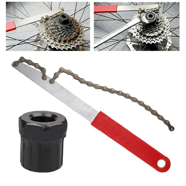 Herramienta de extracción de rueda libre para bicicleta, engranaje de  bicicleta y cassette, herramientas de extracción compatibles con Shimano  para
