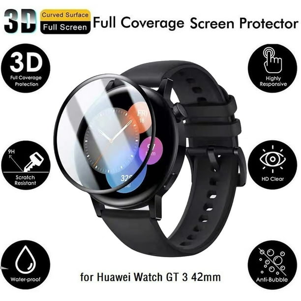 Huawei Watch Gt2 Correa de Repuesto de Correa de Tres Cuentas de Acero  Inoxidable de 46 Mm 22 Mm MABOTO medio negro exterior plata