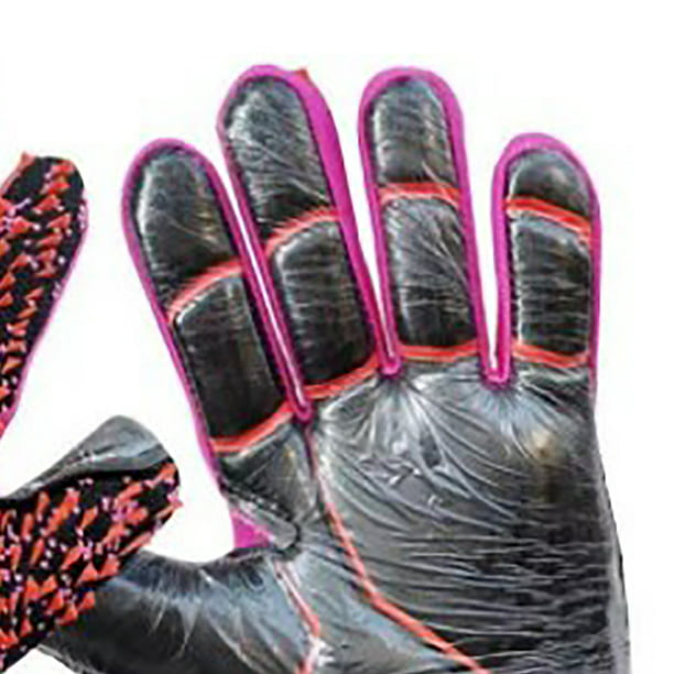 Guantes de portero de fútbol guantes de fútbol antideslizantes de látex con  agarres fuertes en las palmas para niños No.9 YUNYI BRAND Deportes