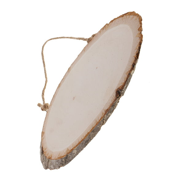Rodaja de tronco de árbol ovalado Artesa