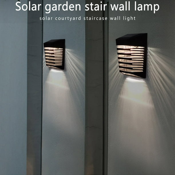 Cateissary Lámpara de pared Energía solar Paisaje Iluminación