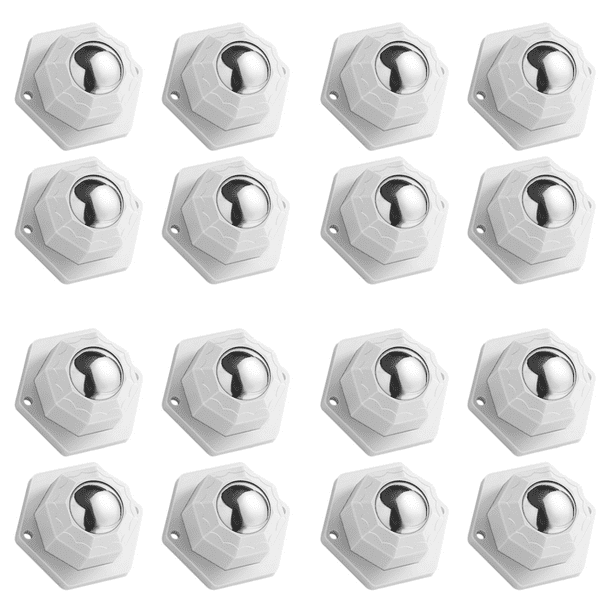 Ruedas De Bolas De 2 Pulgadas, Rueda Giratoria Giratoria, Ruedas Para Muebles, Rotación Universal De 360 Grados, Para Muebles De Sofá Pequeños, Banco Otomano Para Suelo De Madera Dura, Dorado