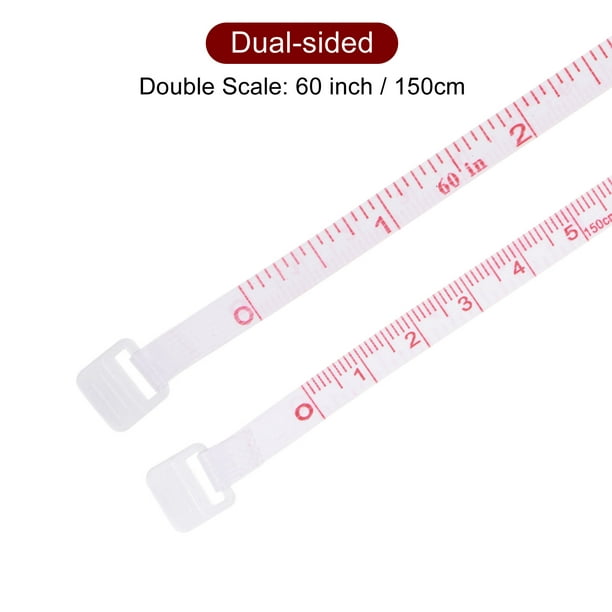 2 Cintas Metrica Retractil Para Medir Cinta De Medicion Cuerpo De Tela  Doble Car