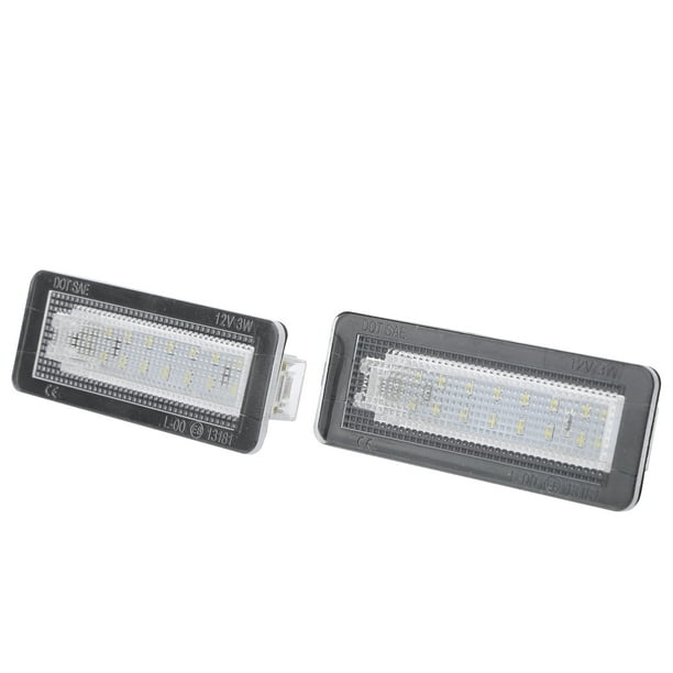 2 Luces de Pies LED para SMART FORTWO W451, Luces Interiores Coche Luz  BLANCAS