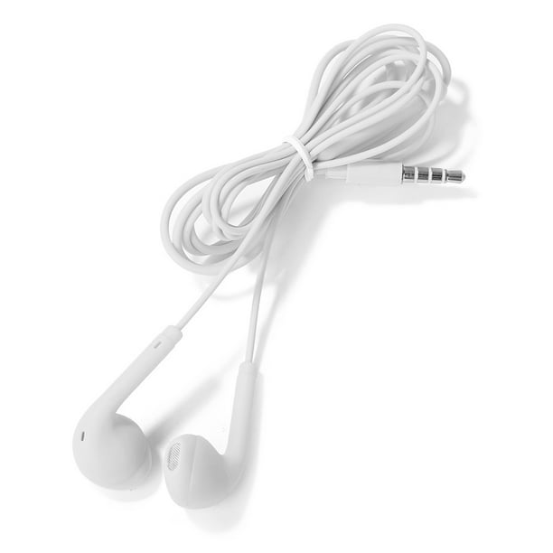 Audífonos U19 con cable y micrófono con cancelación de ruido, conector de  3,5 mm (blanco) WDOplteas Para estrenar