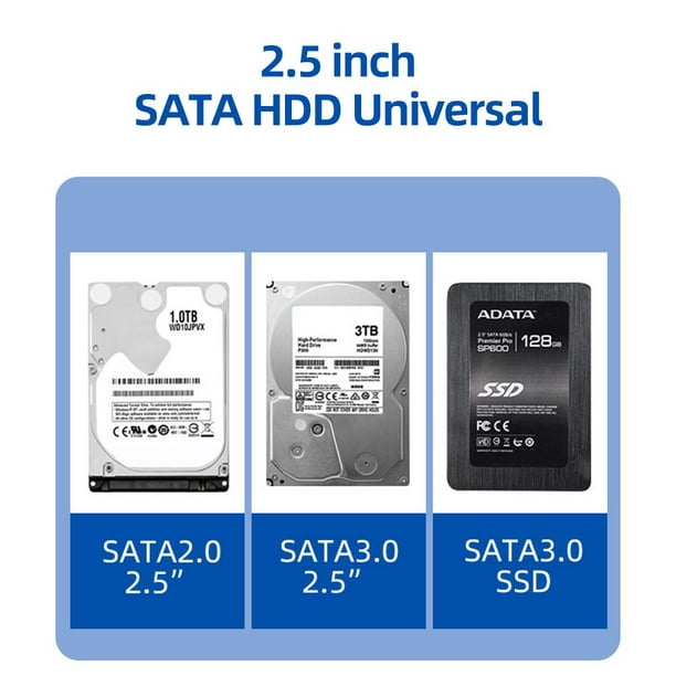 Ladrillo el centro comercial misil Caja de disco duro SATA tipo C USB3.1 de 2,5 pulgadas para sistema Windows/ Mac OS/Linux Sywqhk Para estrenar | Walmart en línea