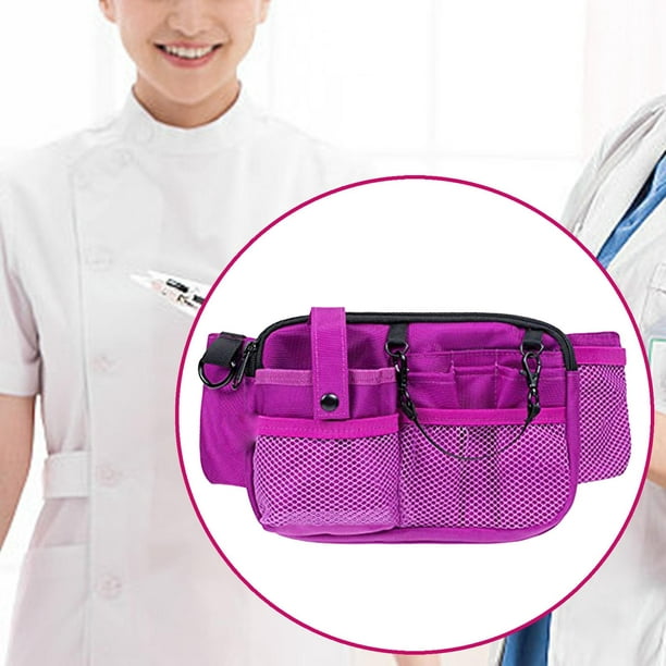 Korolev Bolsa de enfermera para el trabajo, bolsa de mano para enfermera,  bolsa de lactancia con múltiples bolsillos para mujeres trabajadoras, color