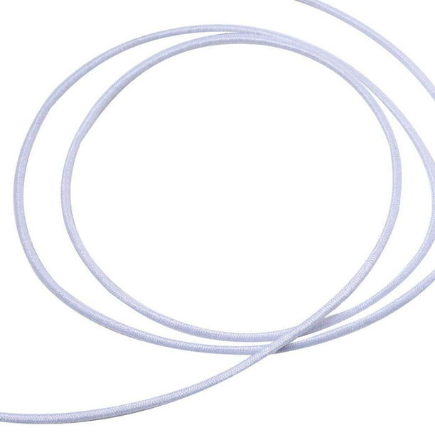Banda elástica redonda de un solo núcleo, cuerda de goma Flexible, cordón  elástico, accesorios de costura