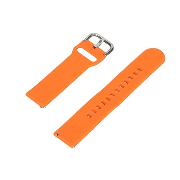 Correa De Silicona Para Relojes Deportivos - Smartwatch - Ancho 20mm -  Amazfit GTS - Color Naranja