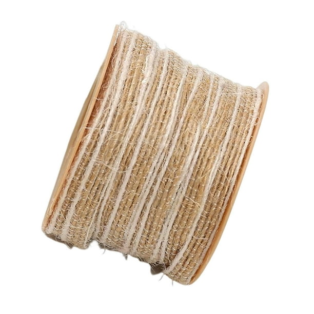 10m cuerda de cáñamo natural teñido