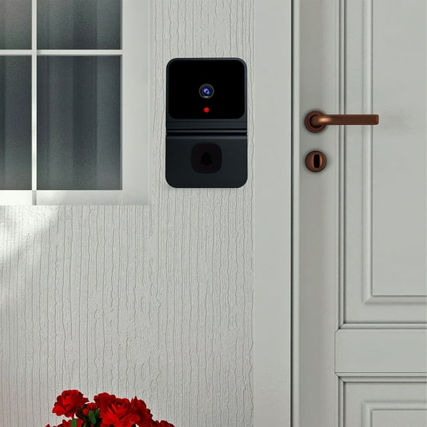 Timbre De Puerta WiFi Para Casa Inalambrico 1080P Con Camara Y Vision  Nocturna