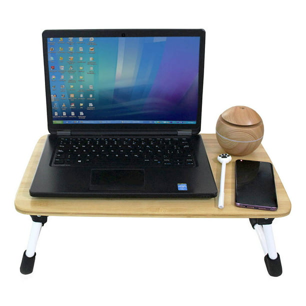 Mesa Para Laptop Idea Nuova Bambú Mesa Cama