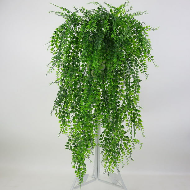 Vine colgante verde · Plantas colgantes artificiales
