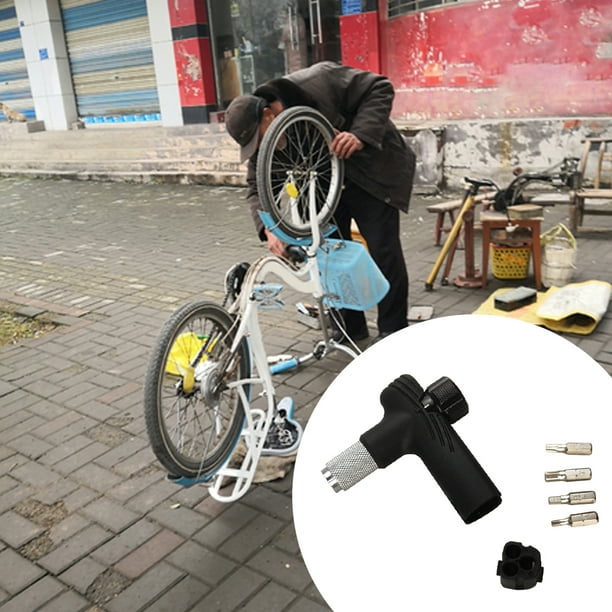 MARQUE Llave dinamométrica ajustable para bicicleta – 4, 5, 6 Nm dial  portátil mini bicicleta multiherramienta herramienta Allen herramienta  clave