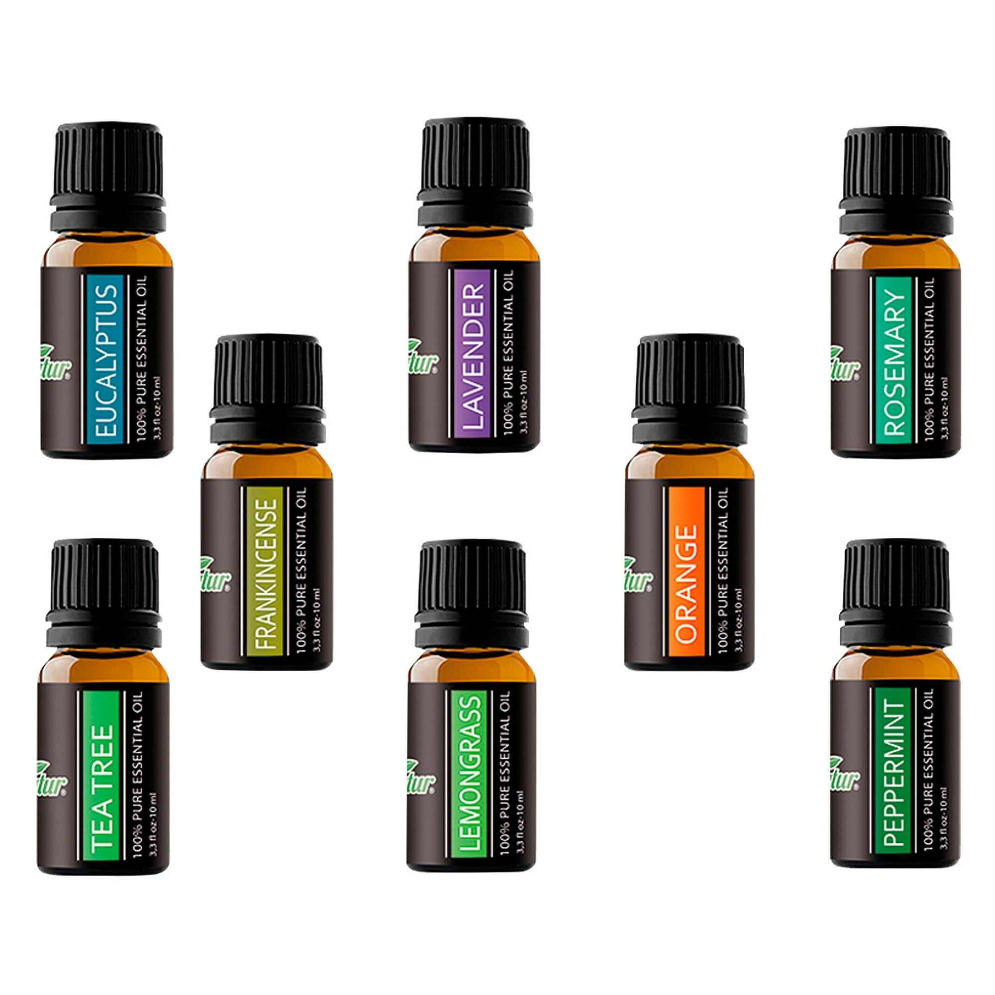 Set de aceites esenciales naturales Set-MISIJI - Aceites esenciales para  difusor para el hogar, aceites difusores de aromas para aromaterapia