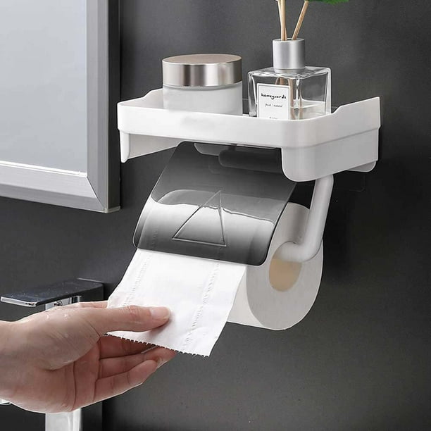 Comprar Soporte para papel de cocina sin perforaciones, estante