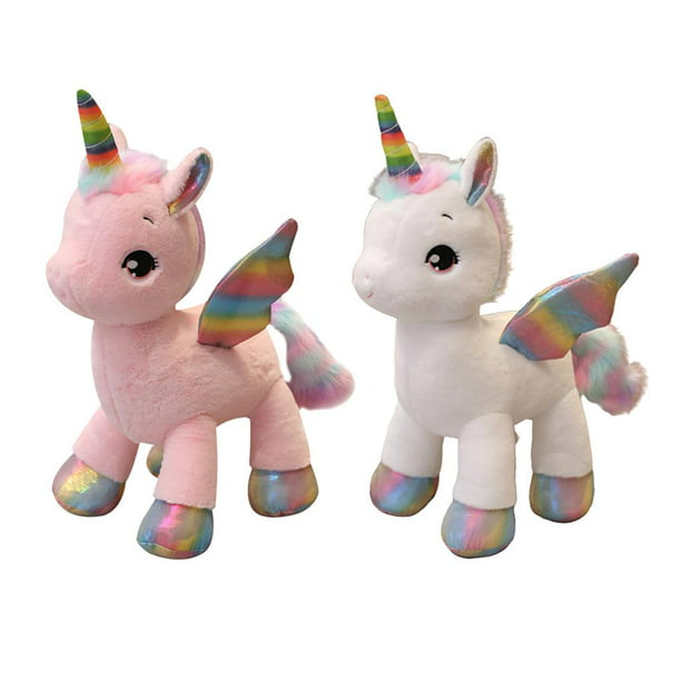 Animales de peluche de unicornio de 16 pulgadas, regalos de unicornio para  niñas, juego de peluche 5 en 1 con 4 bebés unicornios muñeca juguete