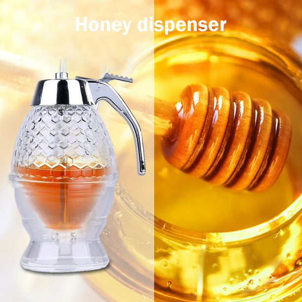 Wdftyju Dispensador de ollas de botella de miel y jarabe para hornear en la  cocina Dispensador de miel antigoteo Wdftyju 5aa9dd0wz1sa5lz2