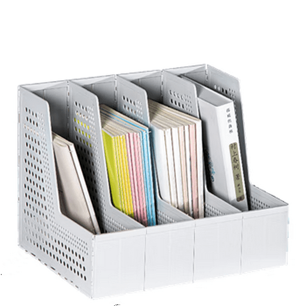 Limitliho Revistero de cartón, soporte para archivador de revista para el  hogar, oficina, escritorio, 10.6 pulgadas de alto x 10.4 pulgadas de largo  – Yaxa Colombia