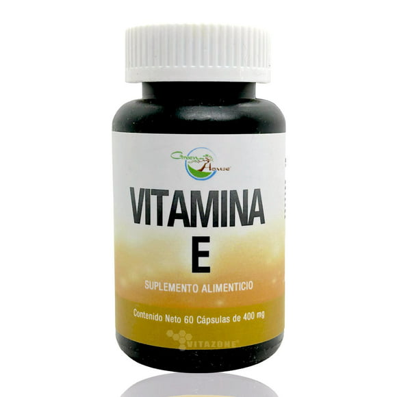 vitamina e 400 ui 60 cápsulas de softgel green house green house grhvitaminae