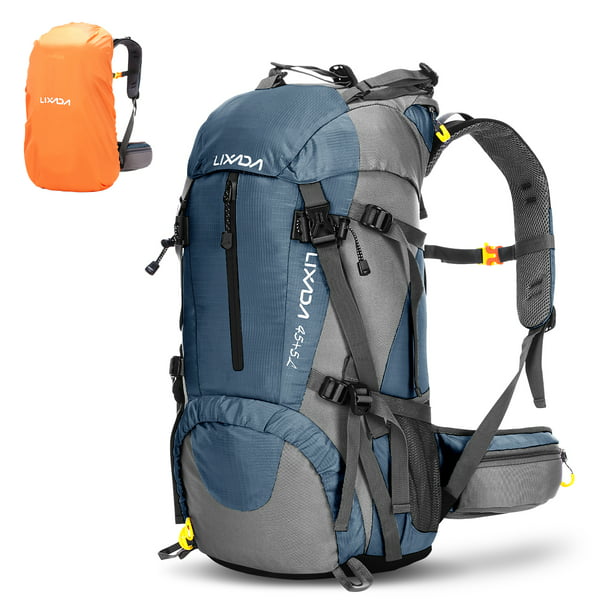 Mochila de senderismo resistente al agua de 50 litros, mochila de deporte  al aire libre, bolsa de viaje