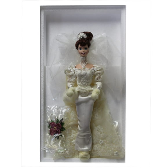 barbie 14541 1995 romantic rose bride doll barbie 