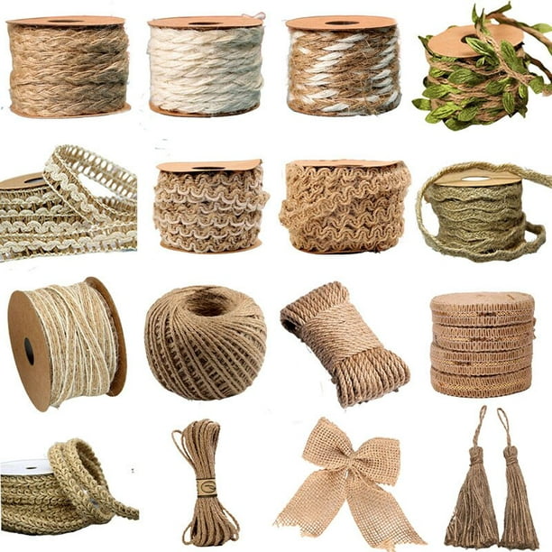 55 ideas para decorar con cuerdas - HANDBOX  Manualidades, Manualidades  con cuerdas, Rosas de yute