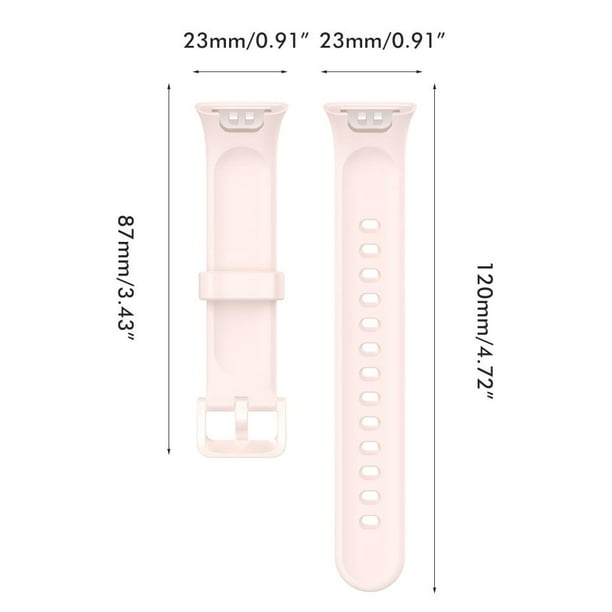 Bandas de repuesto compatibles con Xiaomi Mi Band 7 Pro pulseras de  silicona suave correa de muñeca ajustable transpirable