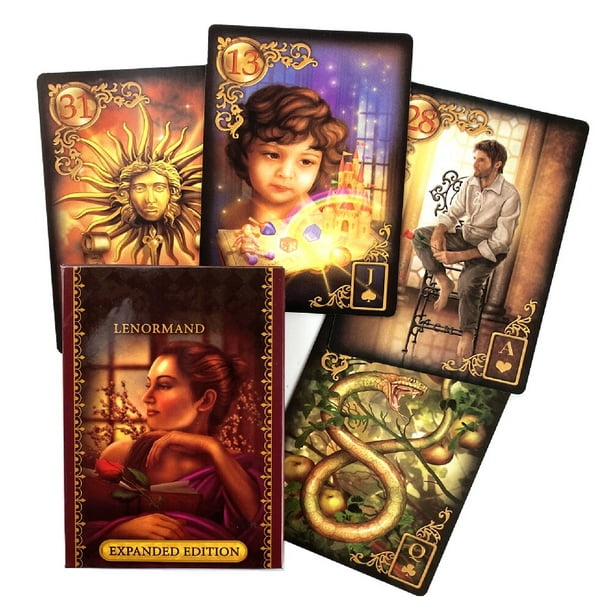 Cartas de Tarot de oráculo mágico para sexo, impresionante baraja de  cartas, juego de mesa para fies Fivean unisex