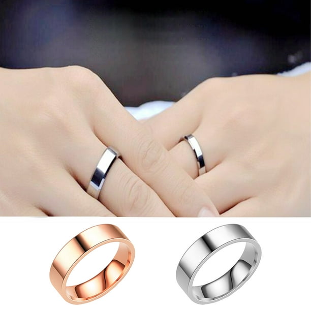 Xxixx-anillo mágico para hombre y mujer, anillos inteligentes con pantallas  de temperatura, accesorios de joyería para dedos de acero de titanio con