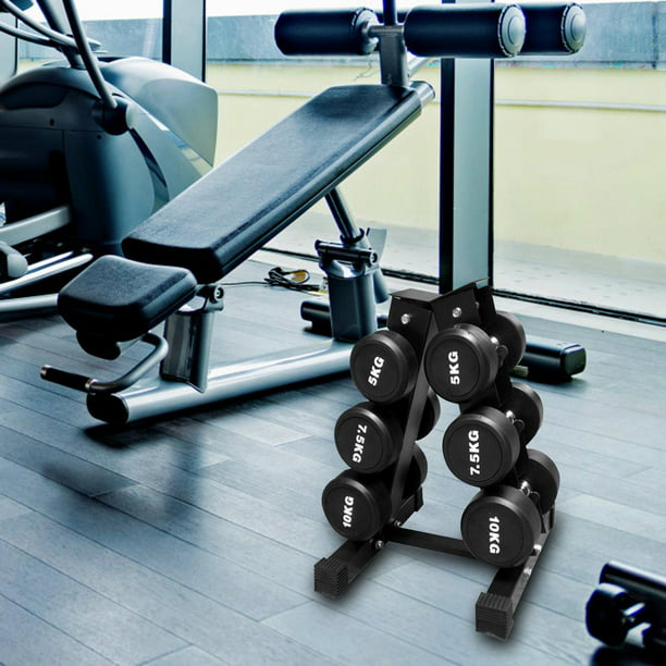 Almacenamiento de gimnasio en casa, soporte de barra resistente,  almacenamiento de pesas para pesas olímpicas, accesorios de gimnasio, barra  de pesas