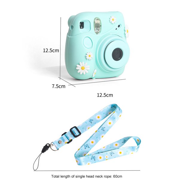 Funda protectora de silicona para cámara instantánea a prueba de polvo para Instax  Mini 12 Hugtrwg Para estrenar