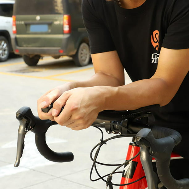 Manillar de bicicleta Aero Bars de aleación de aluminio TT manillar con  cojín de esponja para bicicleta Moutain, bicicleta de carretera