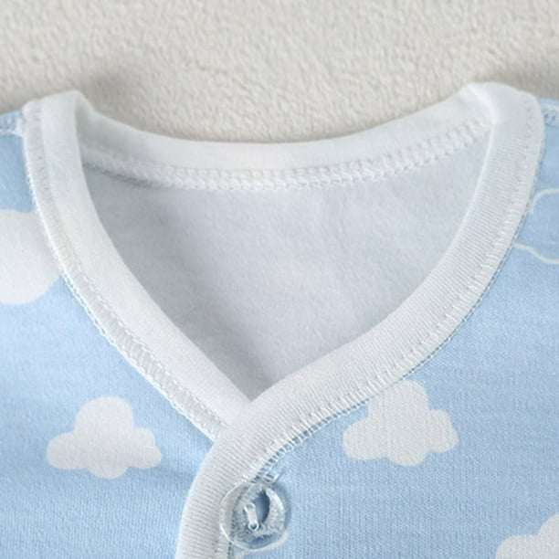 Ropa para bebé recién nacido, niño y niña, Tops con nubes