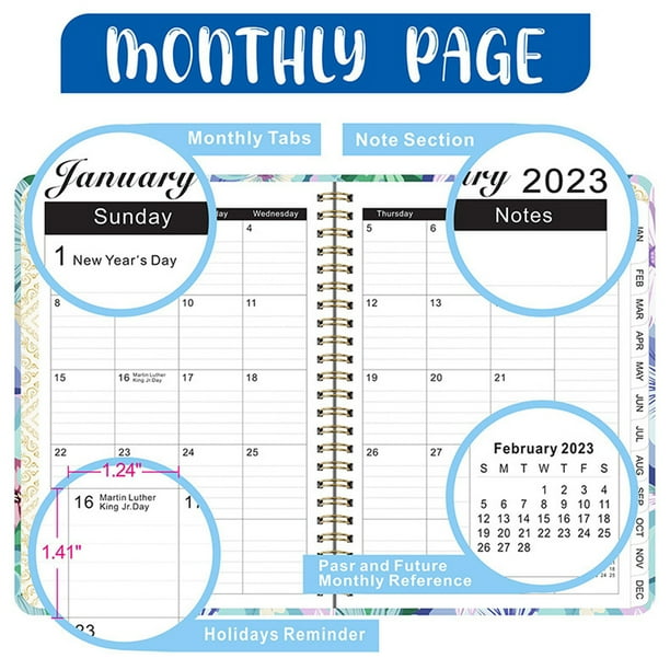 Agenda 2024 En Español, Planificador Diario, Printable Planner