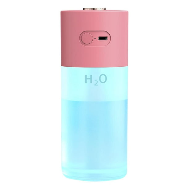 Humidificador inalámbrico de 280ML, humidificador de ni fría, recargable  por USB, Humidificador portátil inalámbrico para dormitorio, rojo Colco  Pequeño humidificador inalámbrico