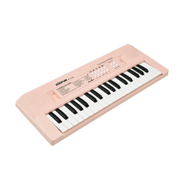 Piano electrónico teclado de 37 teclas Piano Piano para niños Rosa Abanopi Piano de teclado electrónico | Walmart en línea