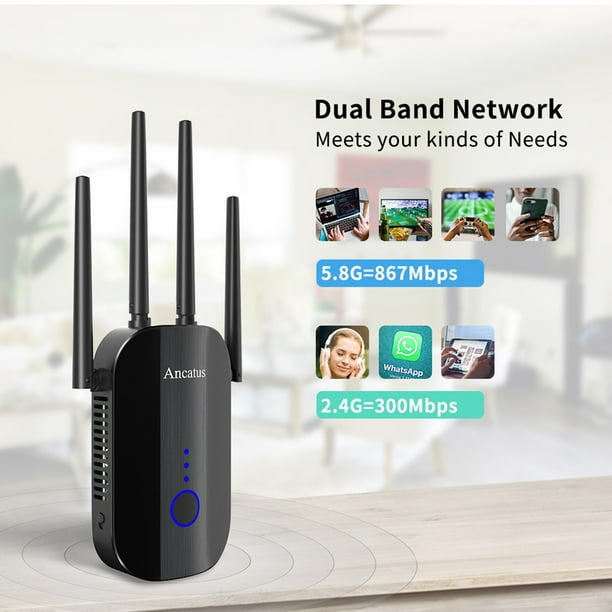 Router y repetidor WiFi TP-Link H5R